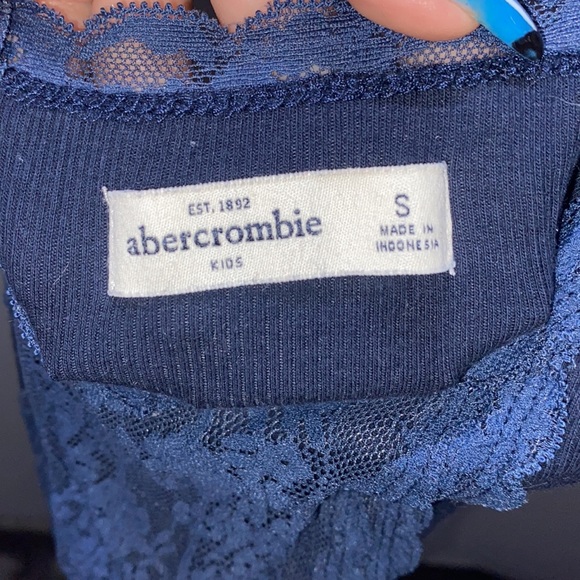 NWOT~ABERCROMBIE KIDS LACE TANK TOP~GIRLS SMALL - Picture 4 of 4